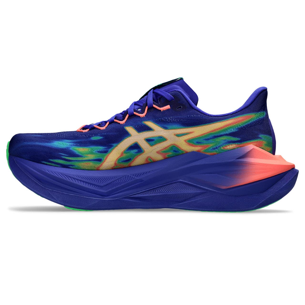 Asics Superblast 3 in Cobalt Burst / Light Orange