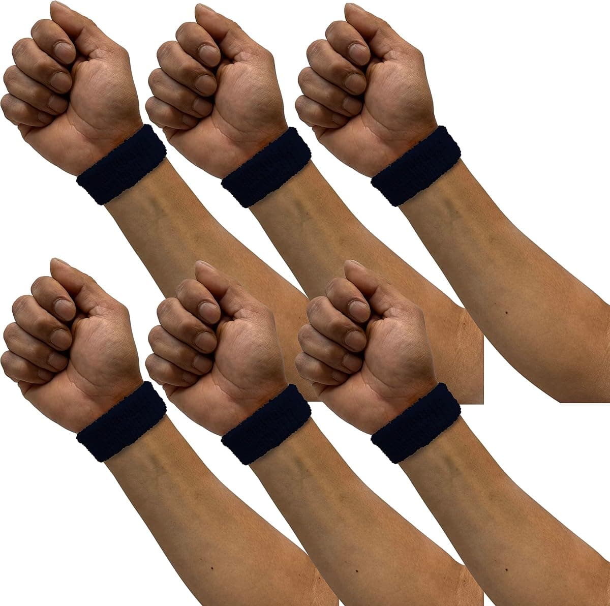 First Stride Wrist Bands in Assorted (Black / Navy)