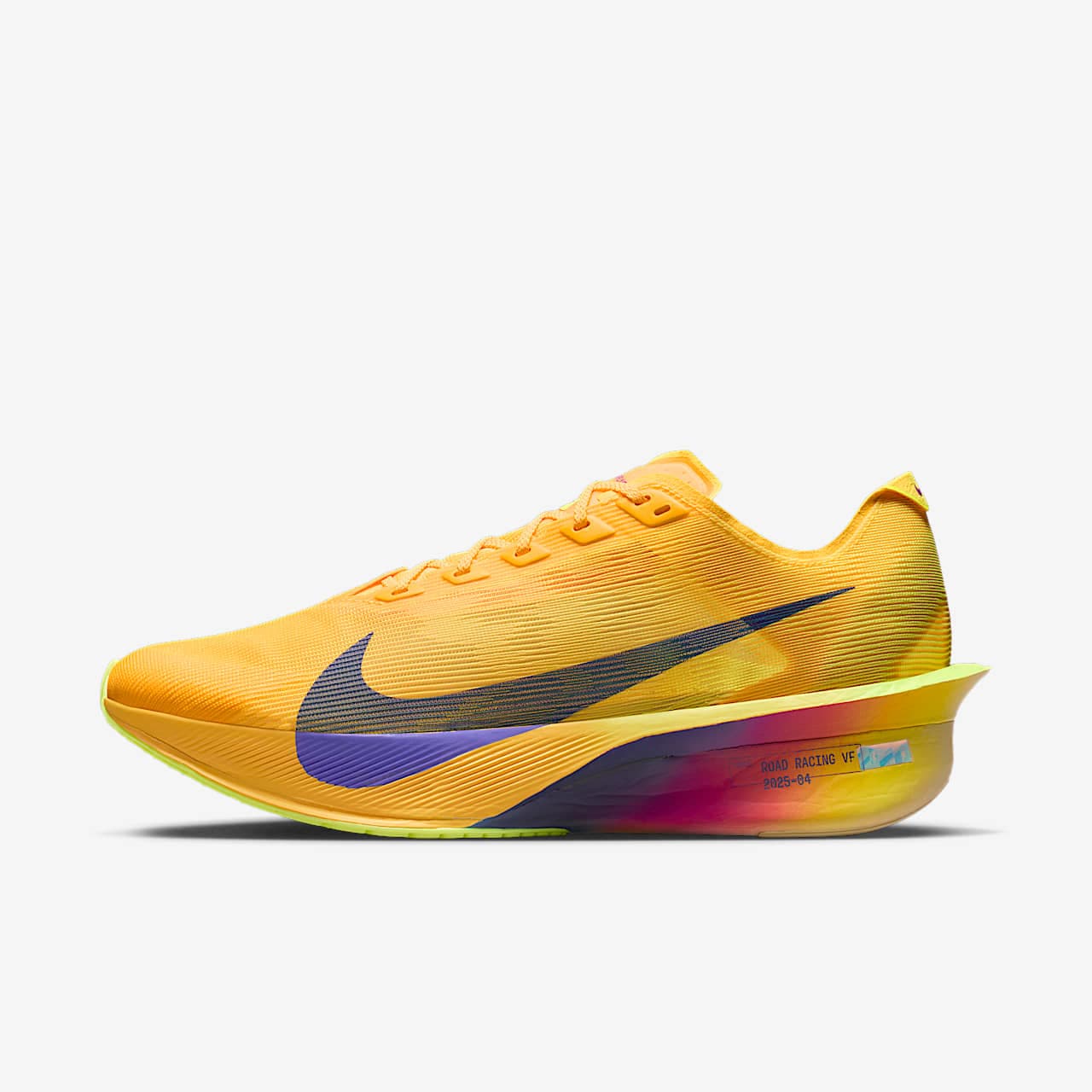 Nike Vaporfly 4 in Citron Pulse / Laser Orange