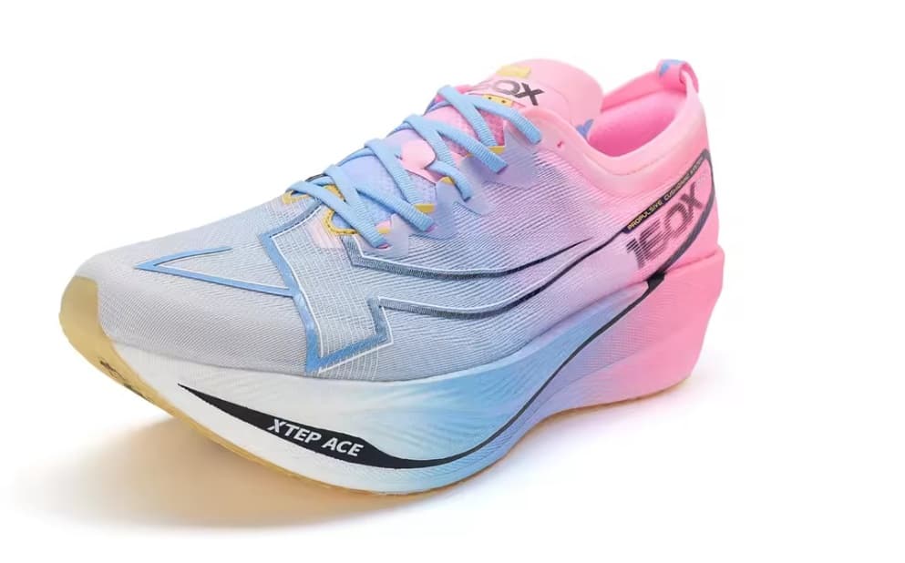 Xtep 160X 5.0 Pro in Sky Blue / Bubblegum Pink